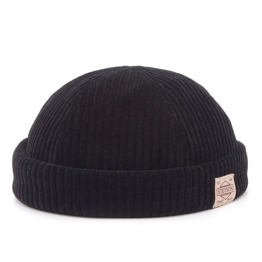 Докерка Stetson - Docker Corduroy Jersey (black)