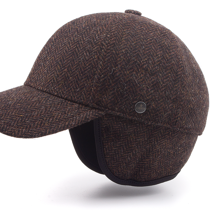 Бейсболка Lierys - Baseball Cap Wool (dark brown) Бейсболка Lierys - Baseball Cap Wool (dark brown)