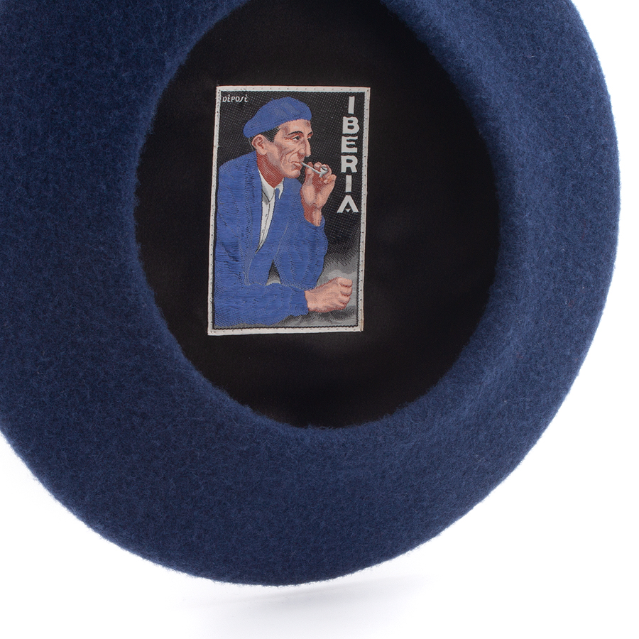 Берет Le Beret Francais - Vintage Iberia (navy)