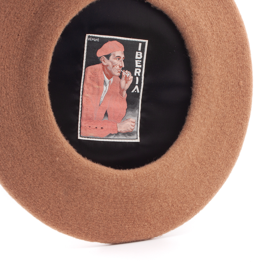 Берет Le Beret Francais - Vintage Iberia (camel)
