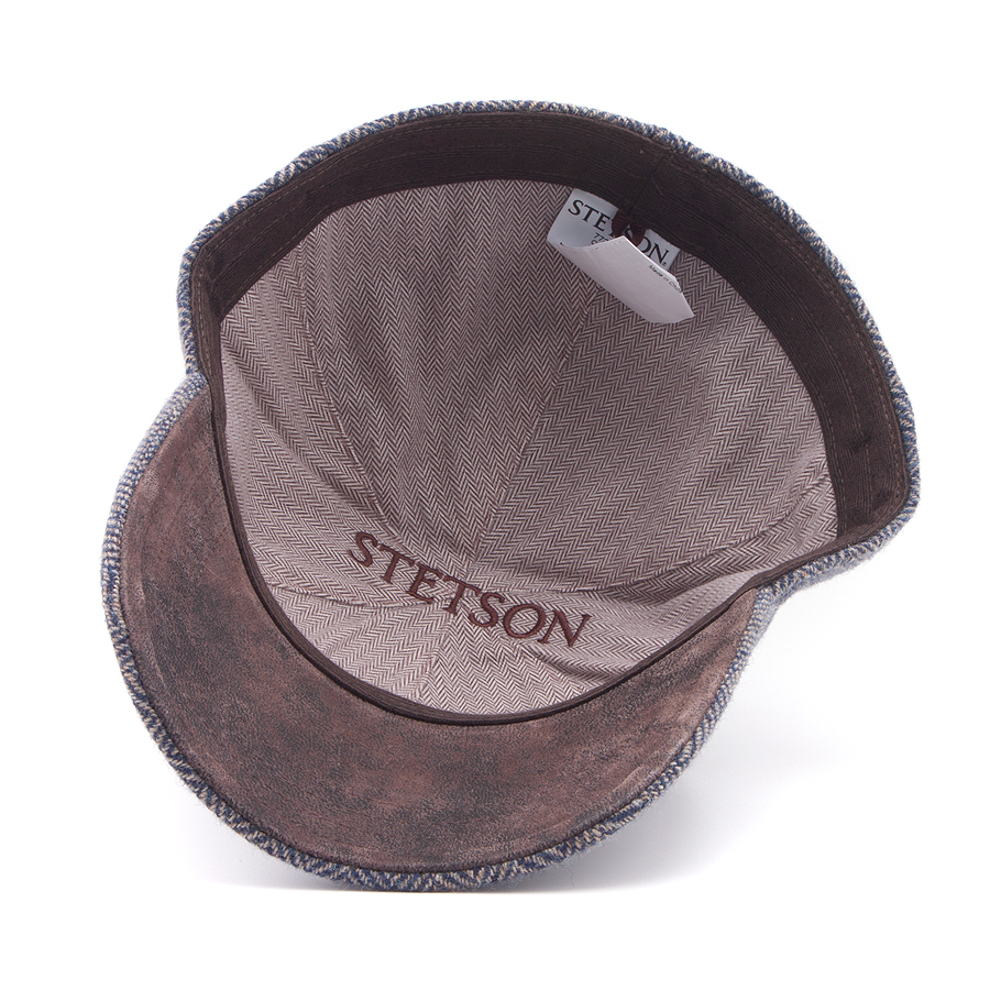 Бейсболка Stetson - Woolrich (blue/beige)