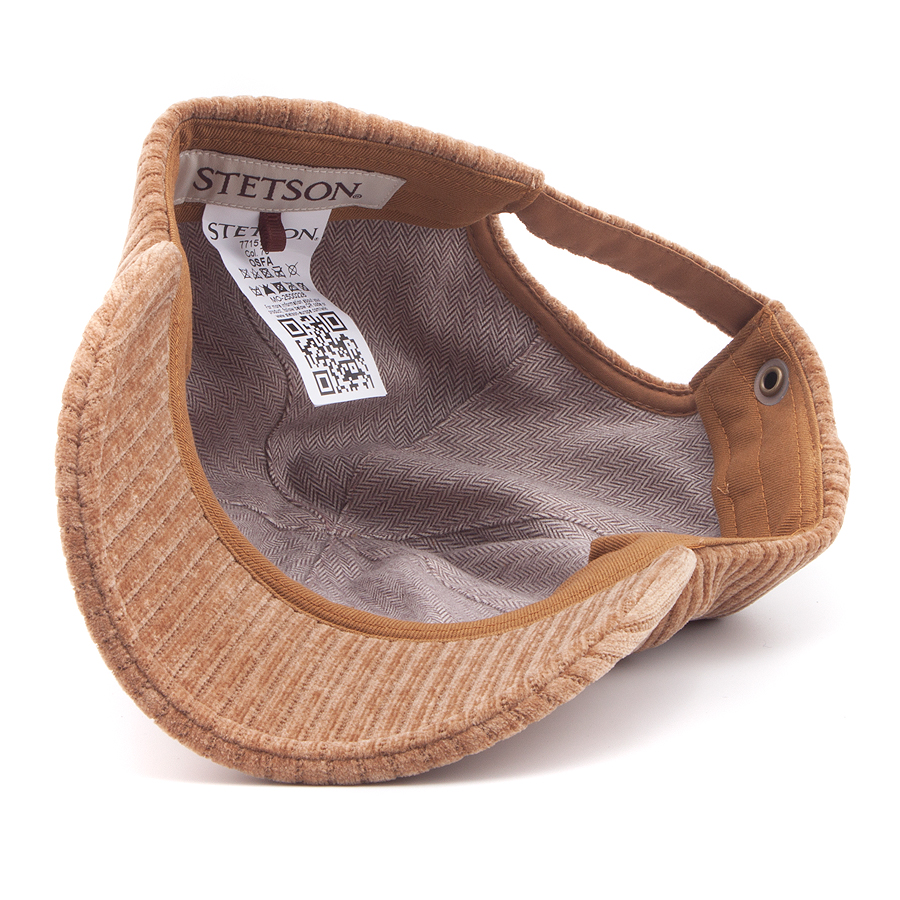 Бейсболка Stetson - Wide-Wale Corduroy Cap (beige)
