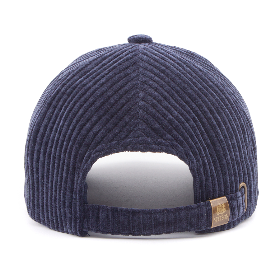 Бейсболка Stetson - Wide-Wale Corduroy Cap (navy)