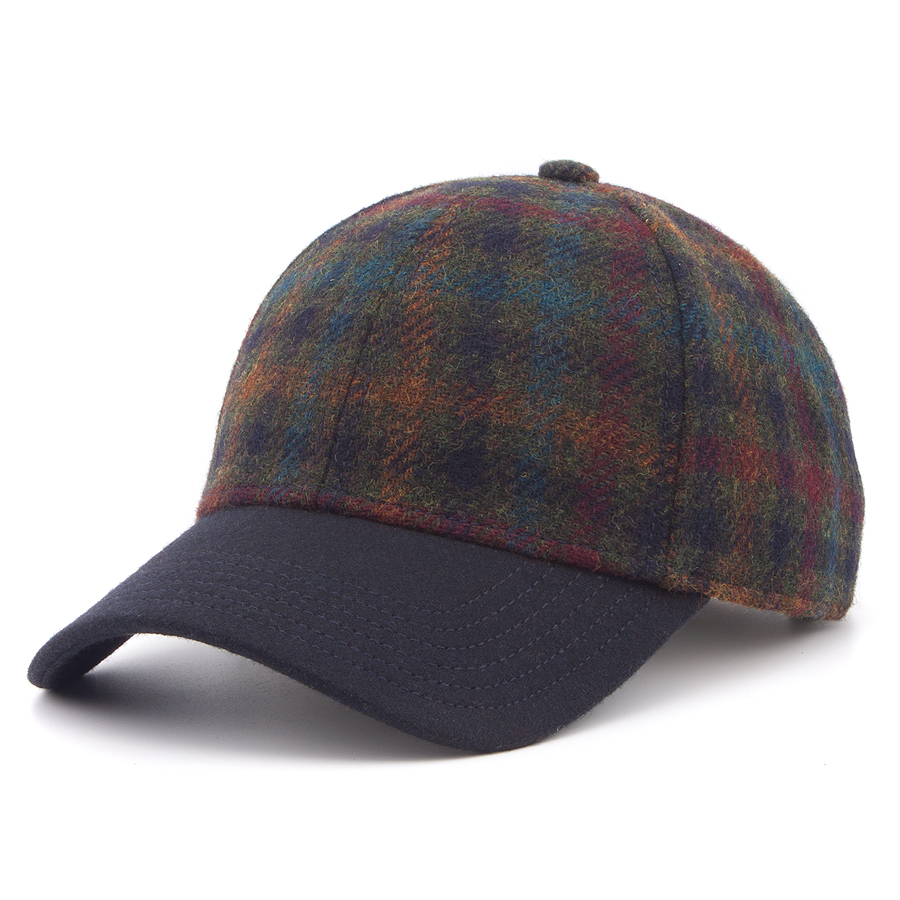 Бейсболка Stetson - Haworth Wool Cap (navy/olive)