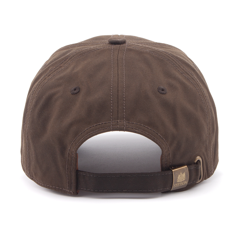 Бейсболка Stetson - Baseball Cap Waxed Cotton (brown)