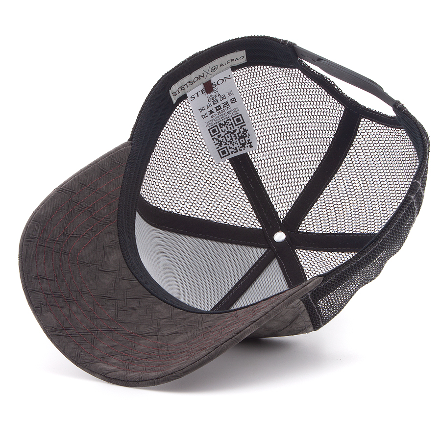 Бейсболка Stetson - Airpaq Contrast Stitch Logo Cap (grey)