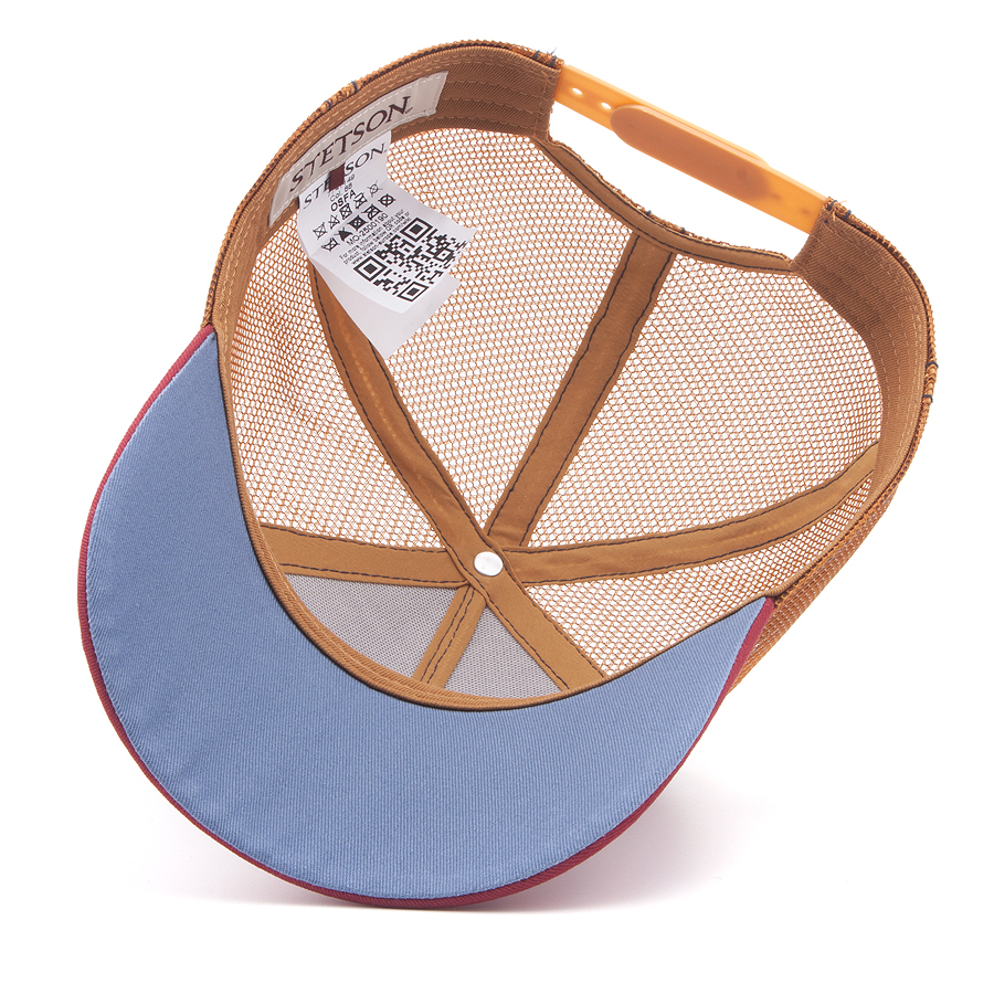 Бейсболка Stetson - Paisley Trucker Cap (red)