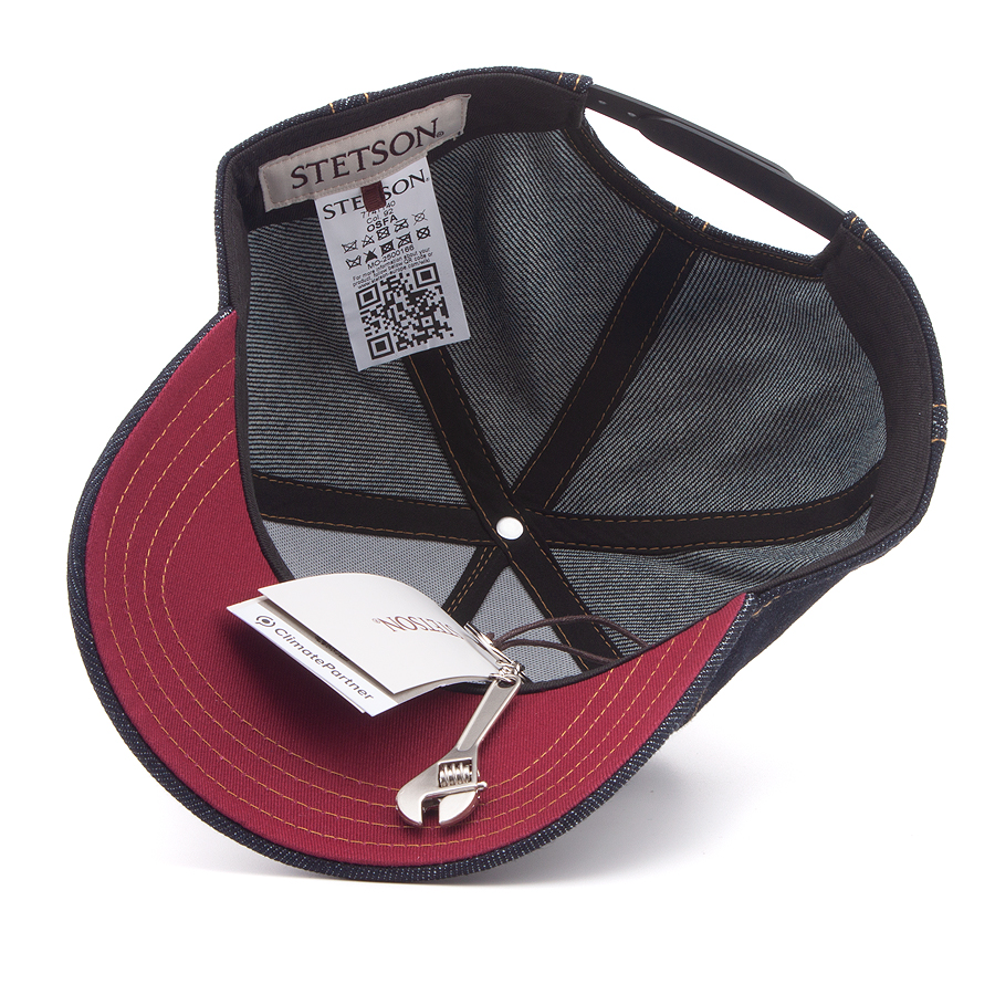 Бейсболка Stetson - Dark Denim Cap (denim-navy) Бейсболка Stetson - Dark Denim Cap (denim-navy)