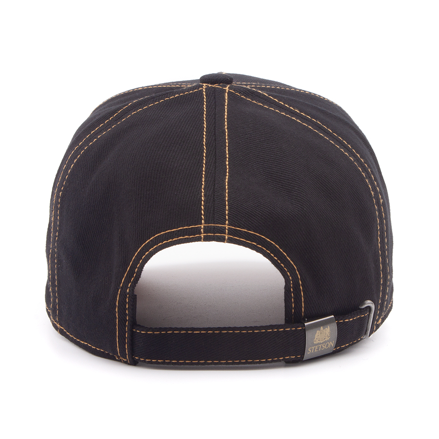 Бейсболка Stetson - Cord Peak Garage Cap (black-yellow)