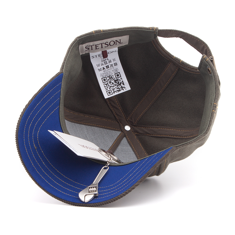 Бейсболка Stetson - Wordmark Patch Cap (olive)