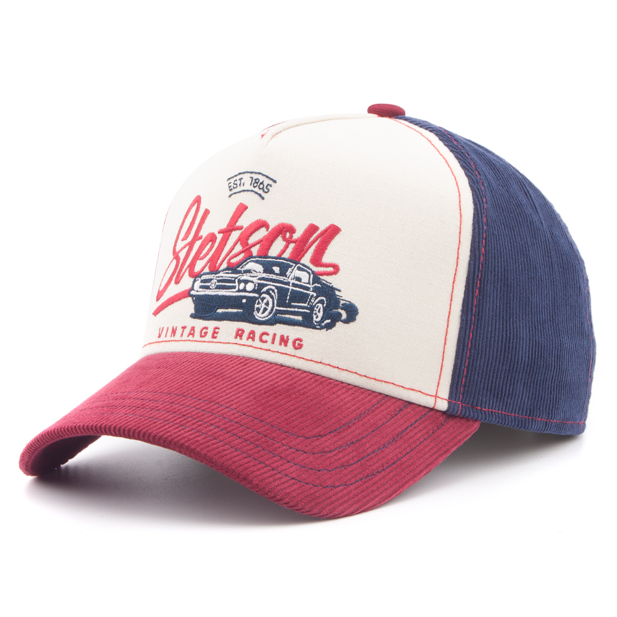 Бейсболка Stetson - Vintage Racing Cap (blue-red)