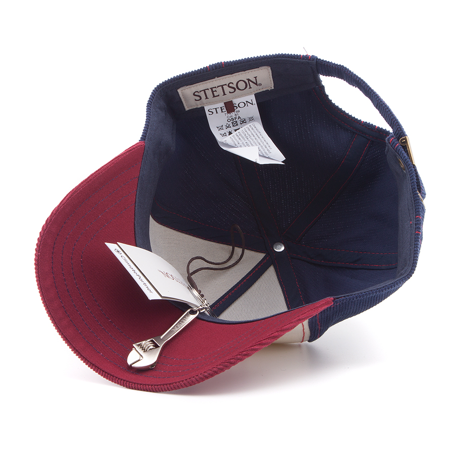 Бейсболка Stetson - Vintage Racing Cap (blue-red)