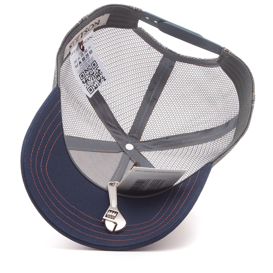 Бейсболка Stetson - Muscle Car 75 Trucker Cap (brown-blue)