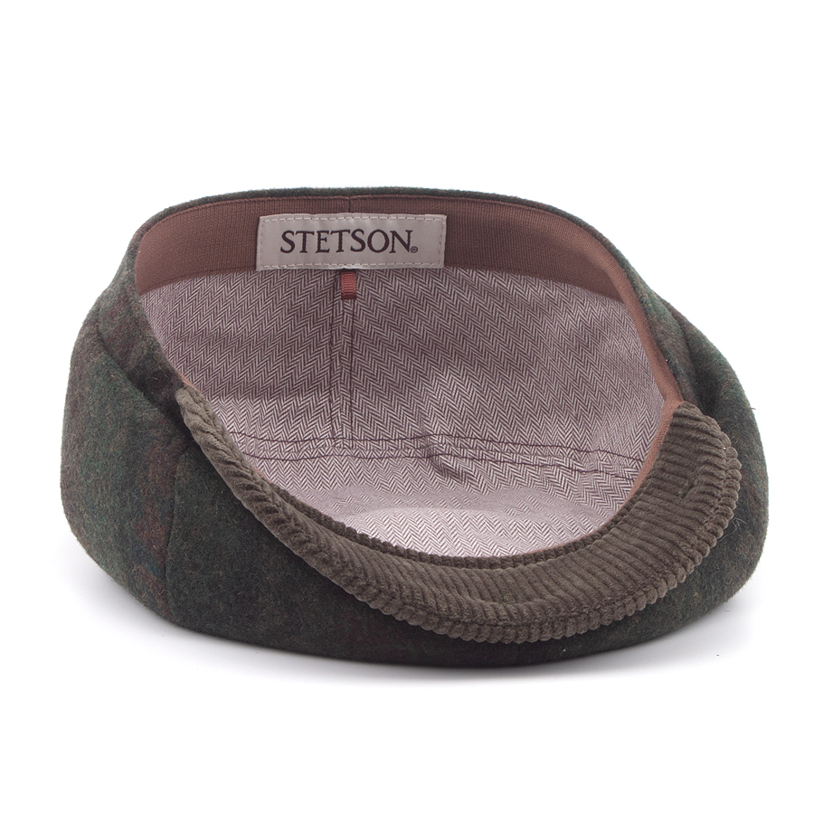 Кепка Stetson - Hatteras Dark Paisley Cap (darkolive)