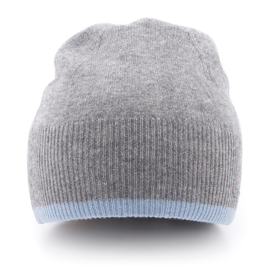 Шапка Stetson - Andela Cashmere Beanie Hat (grey-blue)