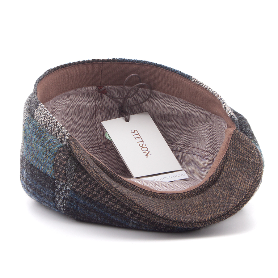Кепка Stetson - Hatteras Patchwork (blue grey brown)