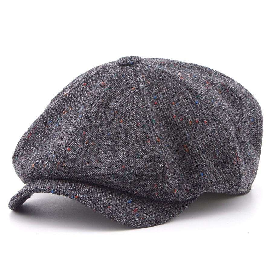 Кепка Wigens - Newsboy Retro Cap (dark grey)