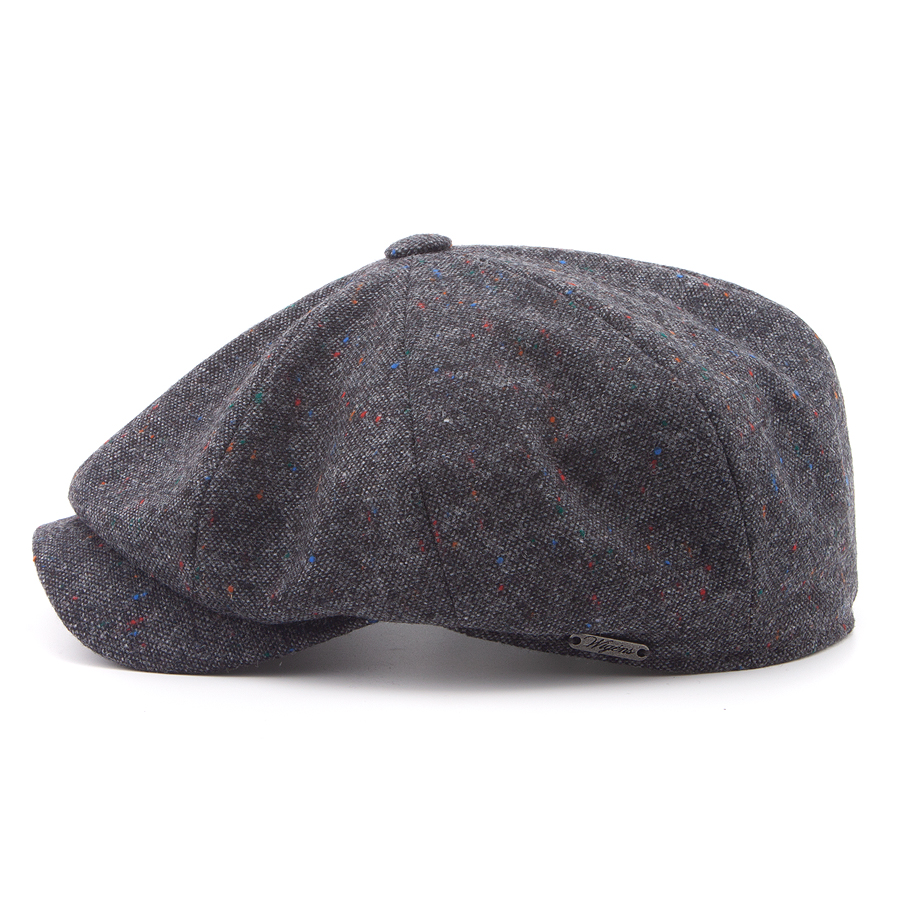 Кепка Wigens - Newsboy Retro Cap (dark grey) Кепка Wigens - Newsboy Retro Cap (dark grey)