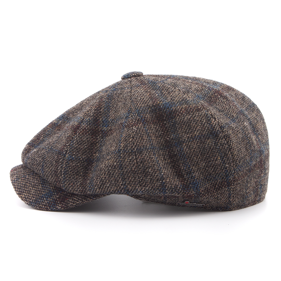 Кепка Wigens - Newsboy Retro Cap (brown navy) Кепка Wigens - Newsboy Retro Cap (brown navy)
