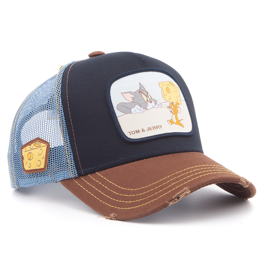Бейсболка Capslab - Tom And Jerry - Tom And Jerry (navy)