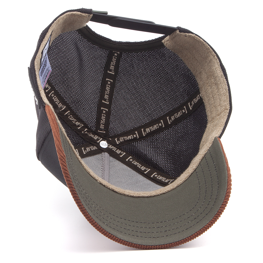 Бейсболка Capslab - Looney Tunes Wile E. Coyote (black brown)