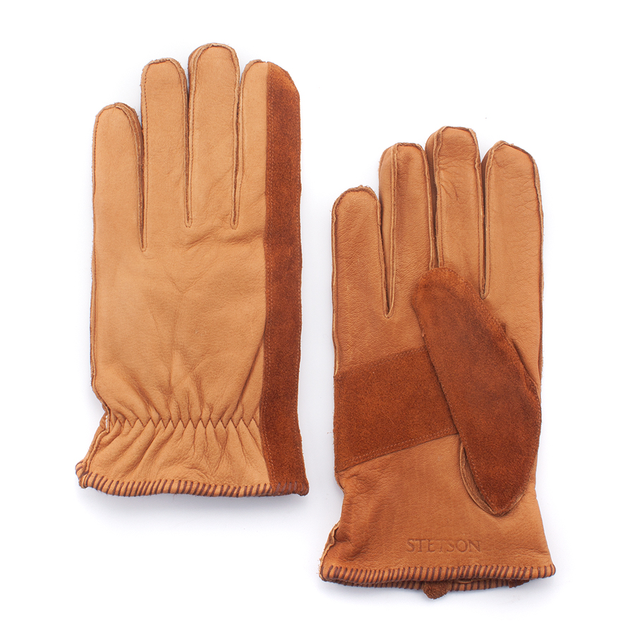Перчатки Stetson - Gloves Cow Nappa (sand)