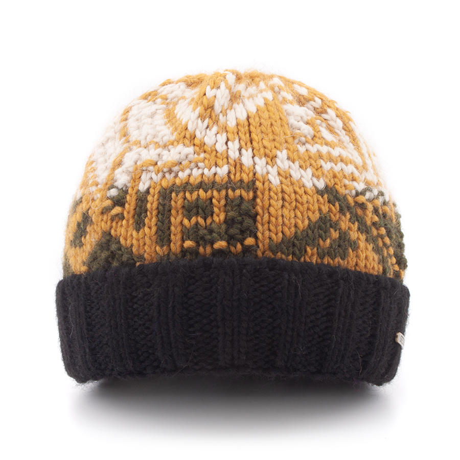 Шапка Stetson - Beanie Wool (black green yellow)