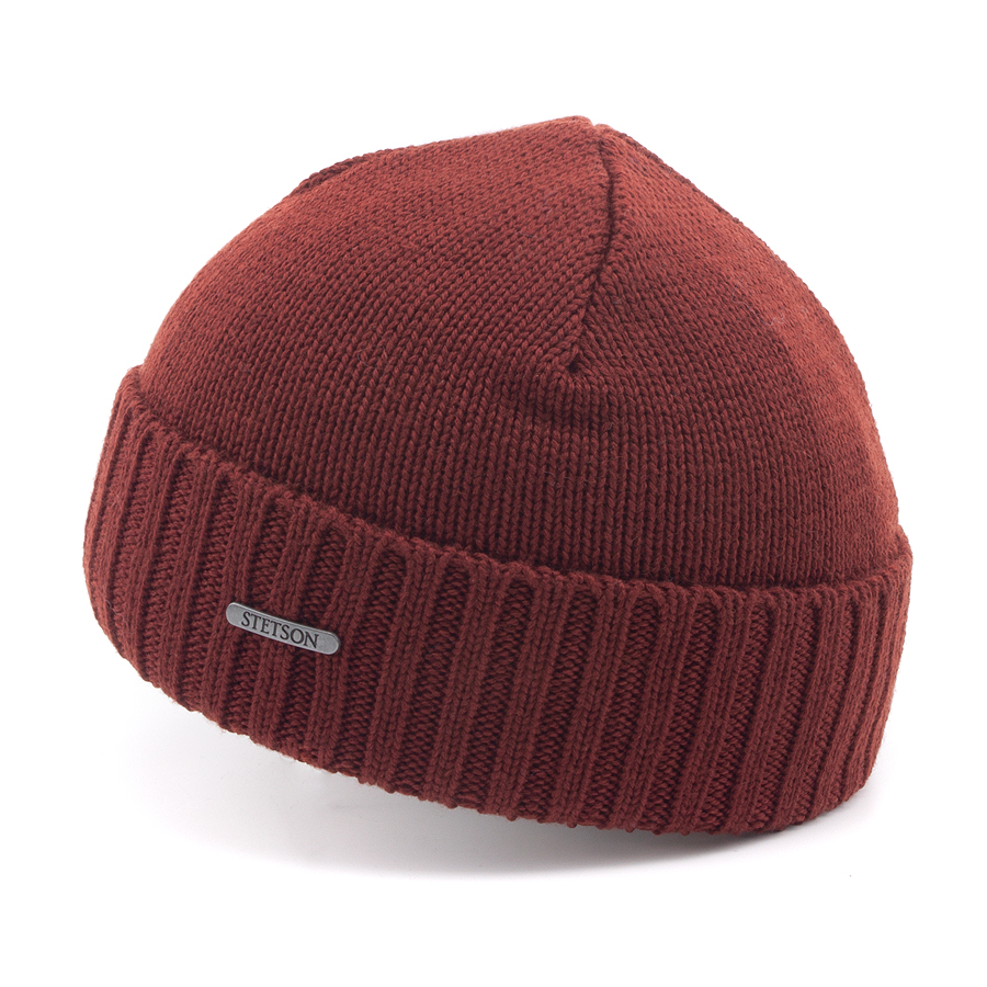 Шапка Stetson - Beanie Merino (сognac)