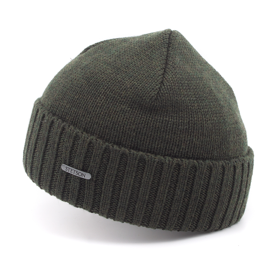 Шапка Stetson - Beanie Merino (olive)