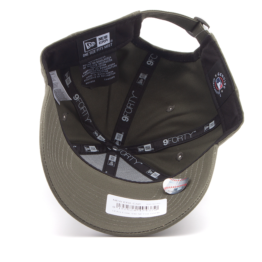 Бейсболка New Era - 9FORTY MLB New York Yankees (olive)