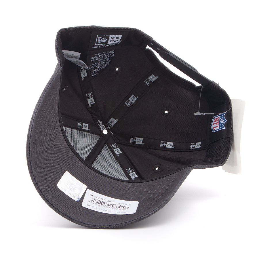 Бейсболка New Era - 9FORTY A-FRAME NFL Las Vegas Raiders (dark grey)