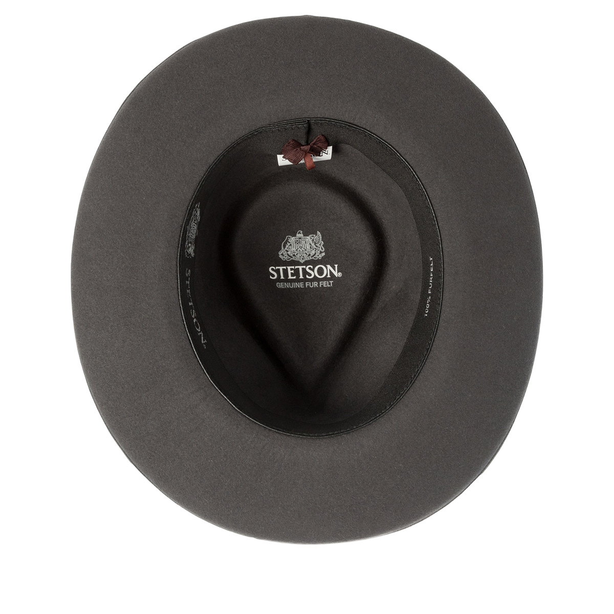 Шляпа Stetson - Fedora Furfelt (charcoal)