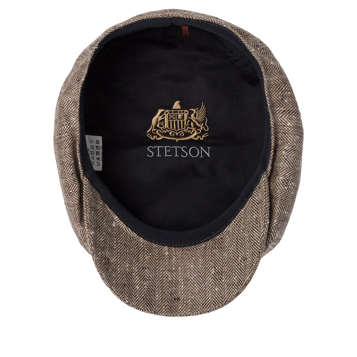 Кепка Stetson - 8-Panel Cap Silk/Linen Herringbone (biege)