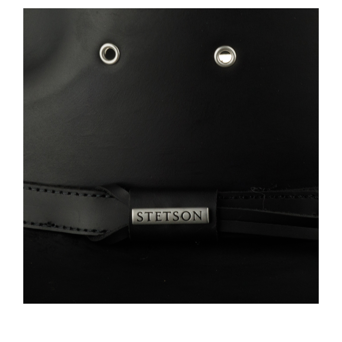 Шляпа Stetson - Werstern Buffalo Leather (black)