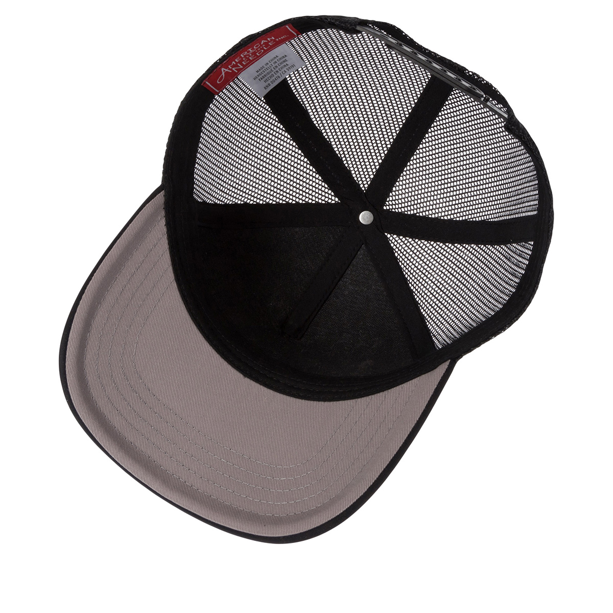 Бейсболка American Needle - ACϟDC Riptide Valin (black)