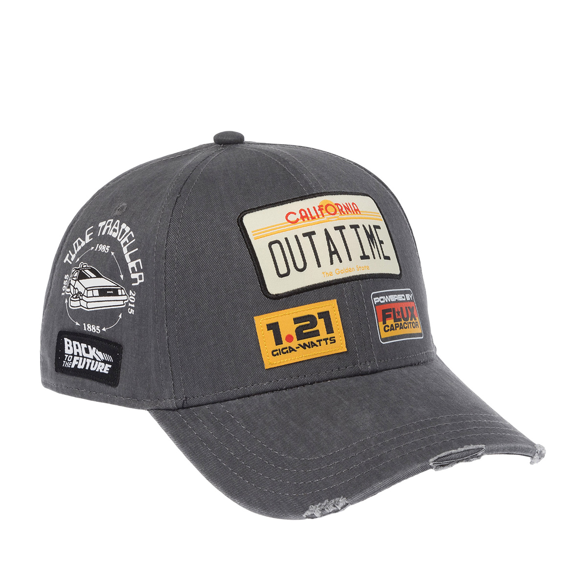 Бейсболка Capslab - Back to the Future (grey)