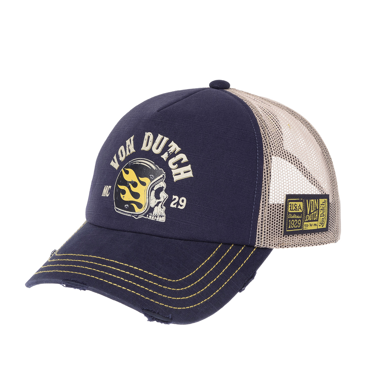 Бейсболка Von Dutch - VD/1/CT/CREW/30 (navy)