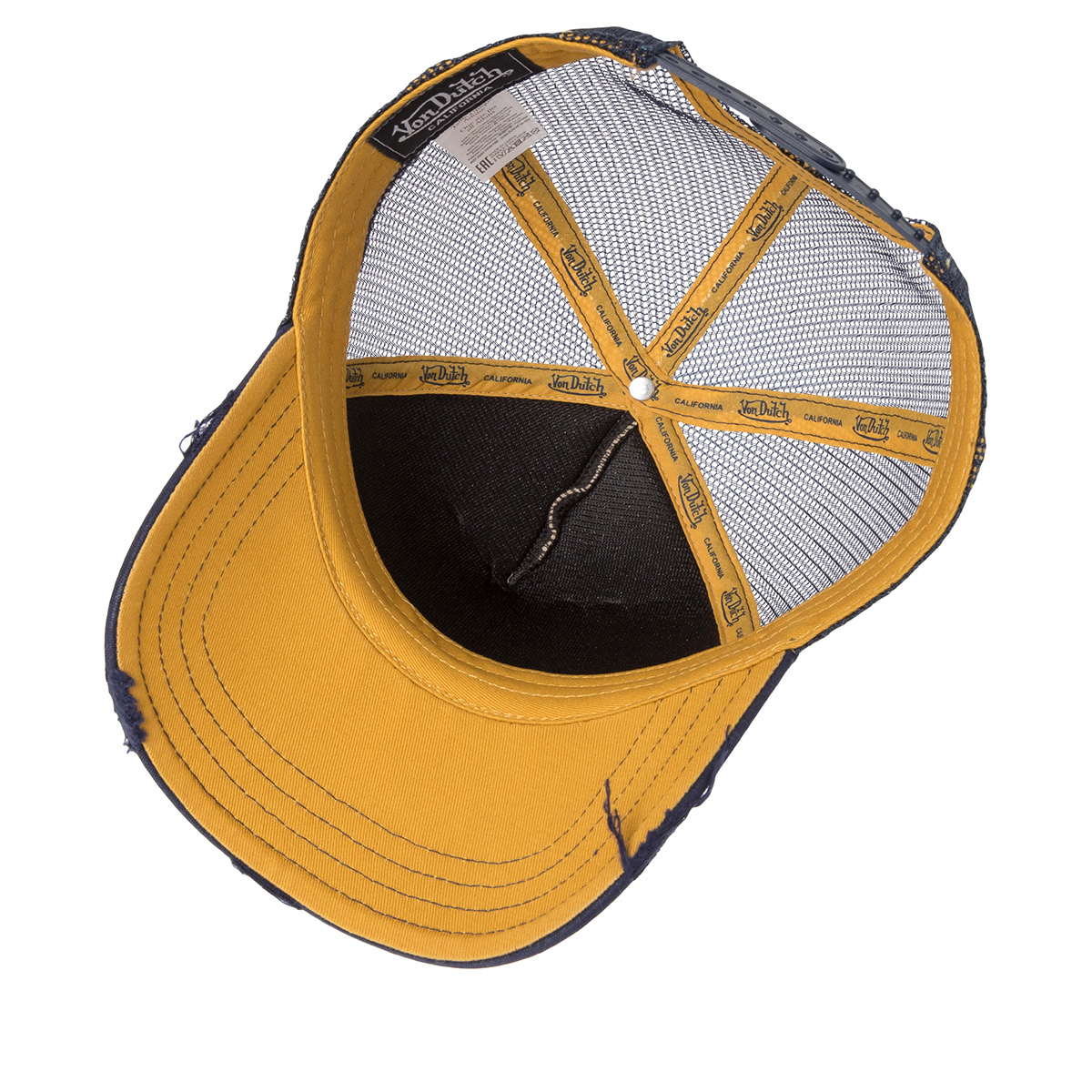 Бейсболка Von Dutch - VD/1/CT/CREW/32 (ivory)