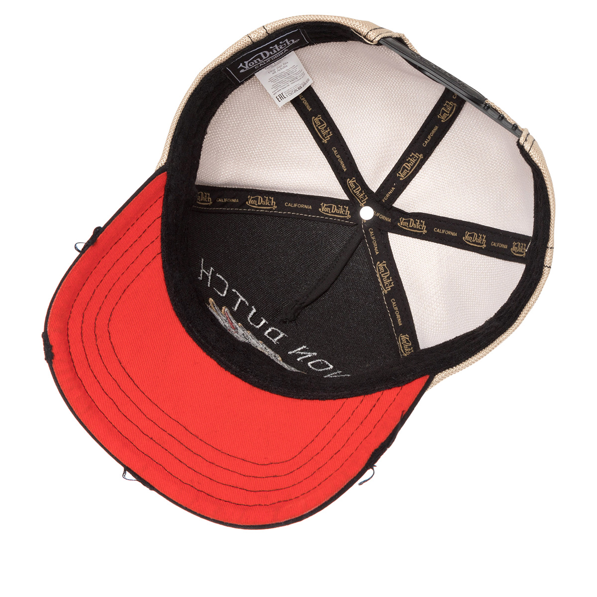 Бейсболка Von Dutch - VD/1/PCB/WILD/12 (grey)