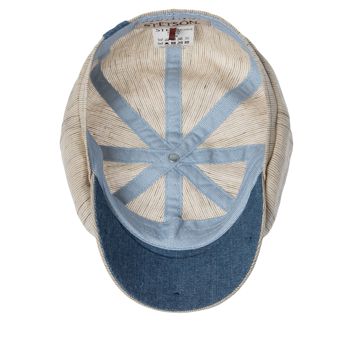Кепка Stetson - Кепка Stetson Hatteras Linen Stripe (creamy)