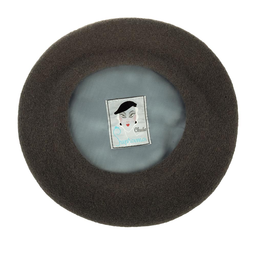 Берет Le Beret Francais - Vintage Claudie (grey)