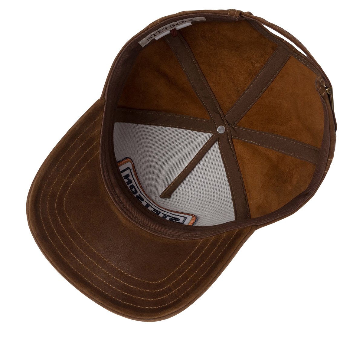 Бейсболка Stetson - Trucker Cap Cotton/Linen Stripe (brown)