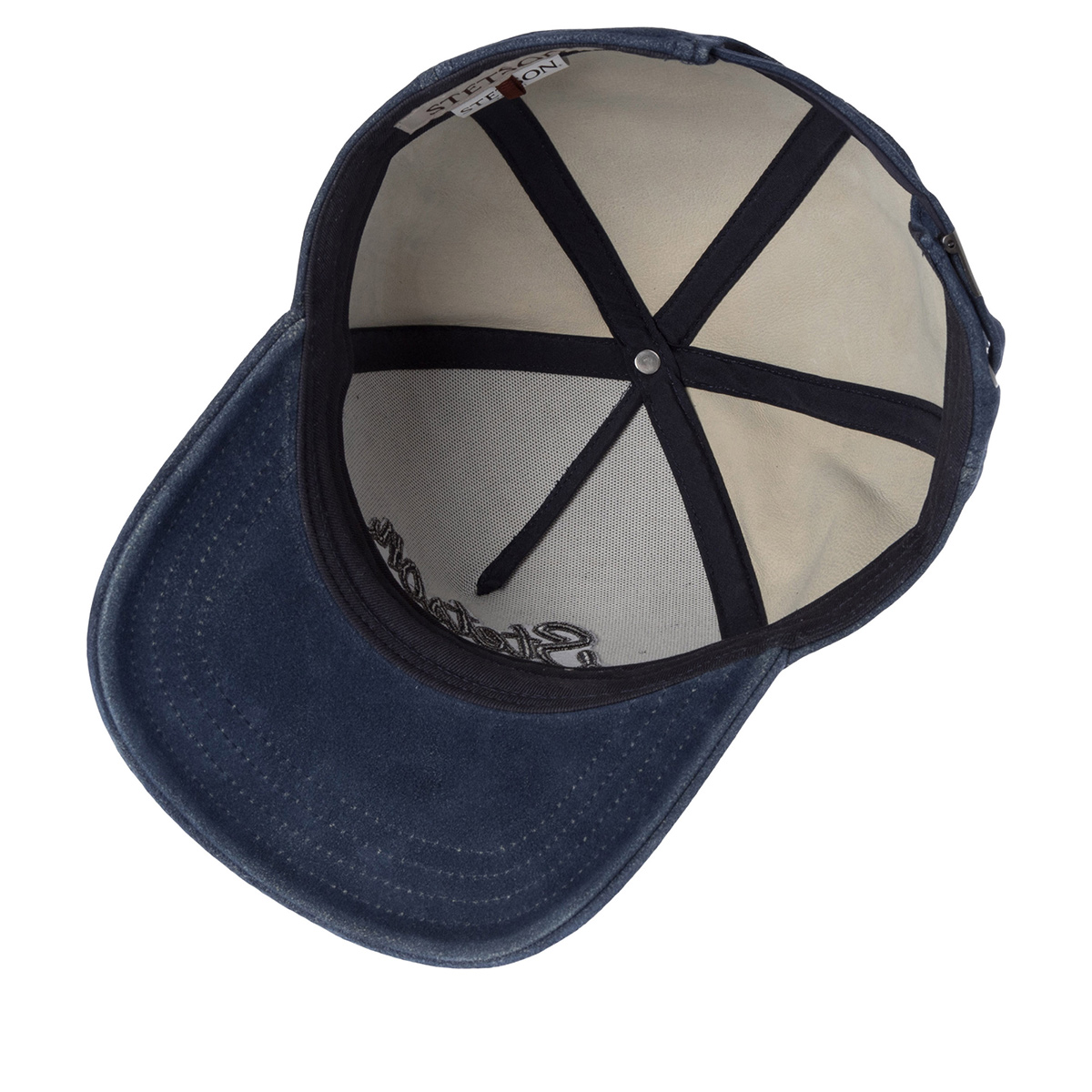 Бейсболка Stetson - Trucker Cap Denim Leather