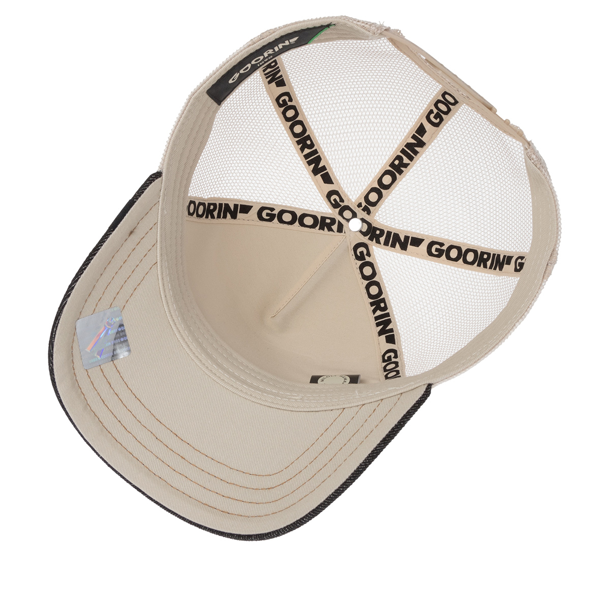 Бейсболка Goorin Brothers - Cancelled (black denim)