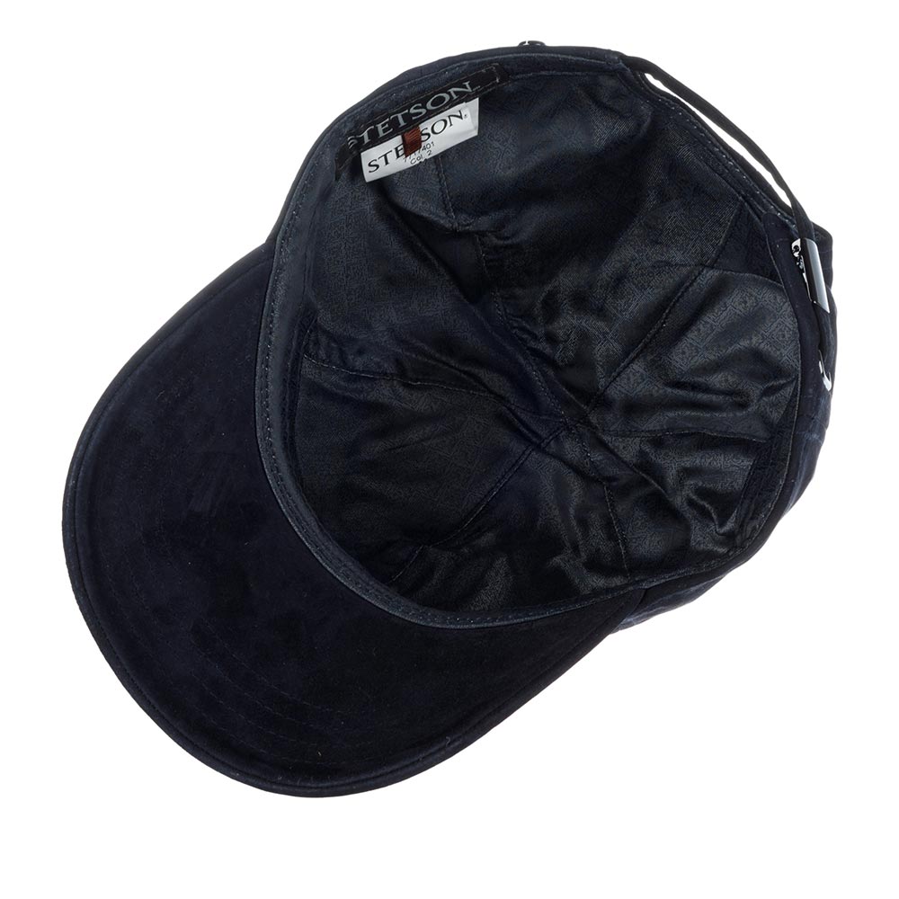 Бейсболка Stetson - Baseball Cap Goat Suede (navy)