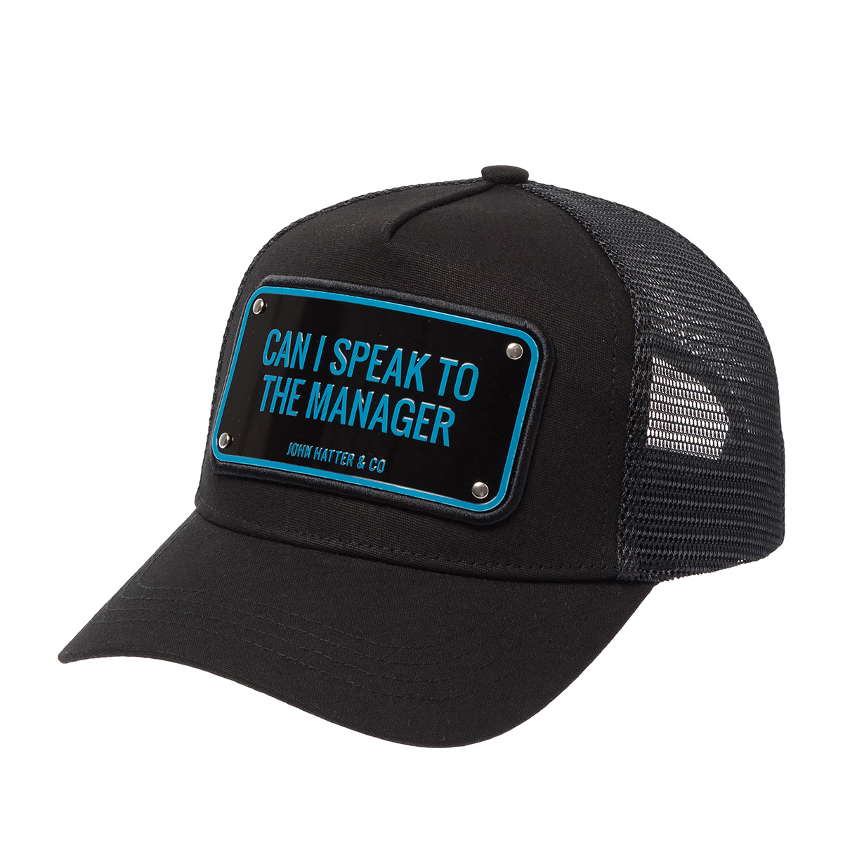 Бейсболка John Hatter & Co - Can I Speak To The Manager (black)