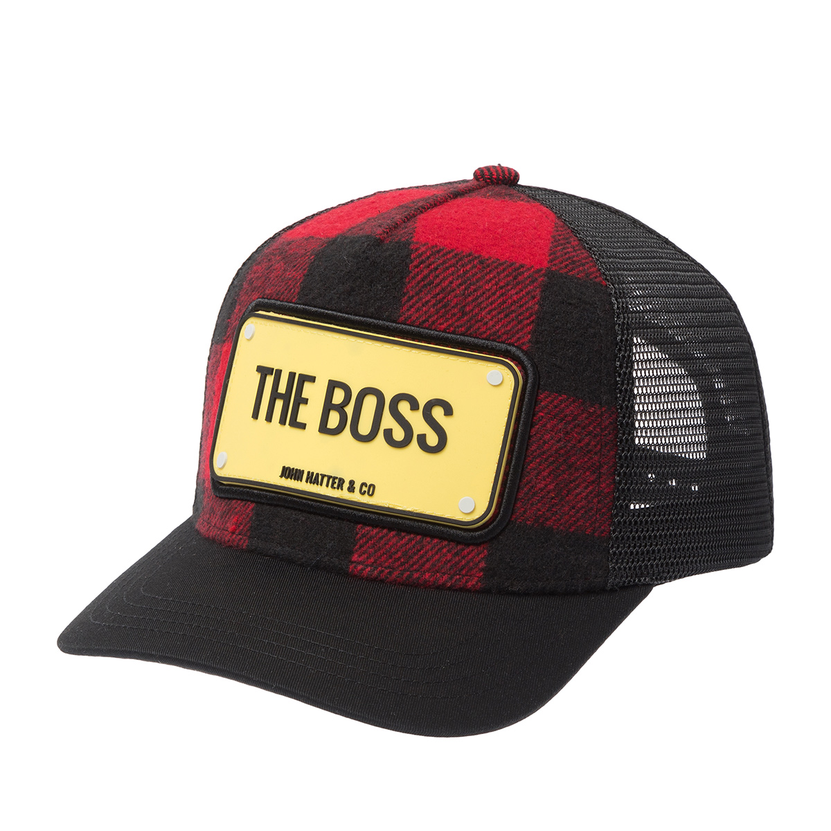 Бейсболка John Hatter & Co - The Boss Chequered