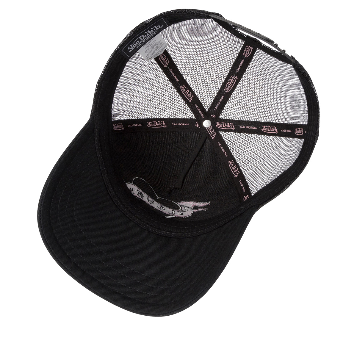 Бейсболка Von Dutch - VD/0/CAS2/LOVU/NR (black)