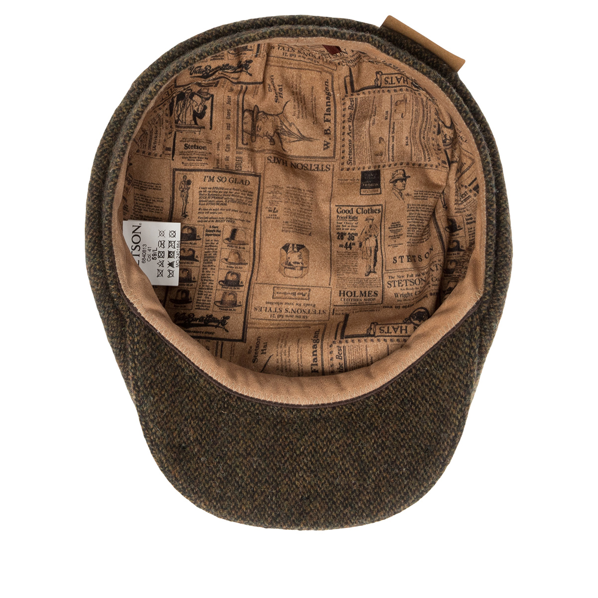 Кепка Stetson - Hatteras Wool (dark olive)