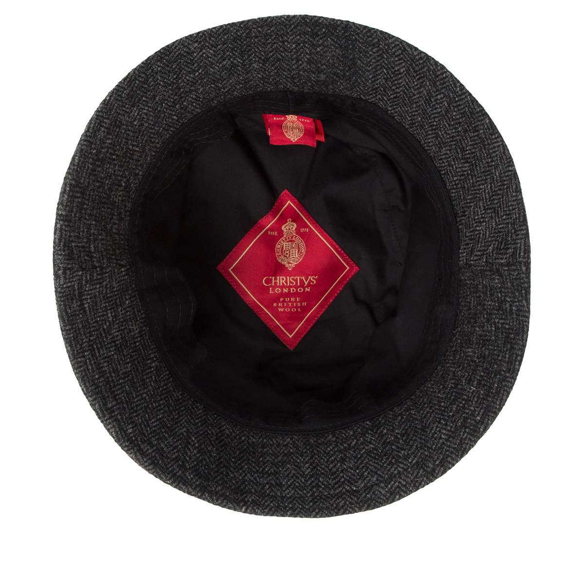 Панама Christys' - Bucket Hat csk100891 (dark grey)